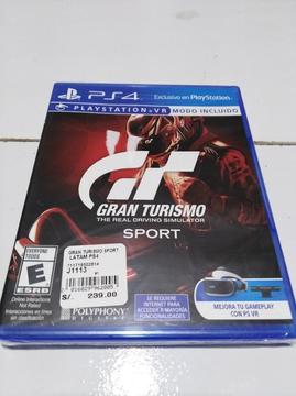 Gran Turismo Ps4. Nuevo Delivery Gratis