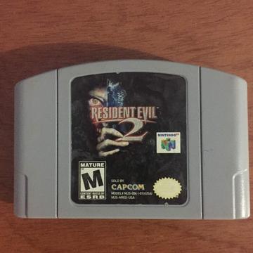 Resident Evil 2 N64 Original Americano