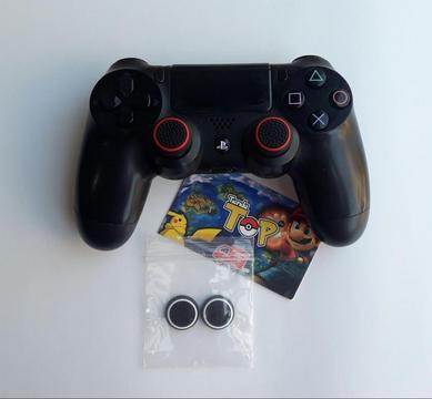 PS4 ,JOYSTICK NEGRO USADO SEMI NUEVO PLAY STATION, TIENDATOPMK