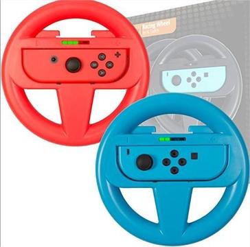 Mando Holder Tipo Volante Timon Para Nintendo Switch Set 2 (3828)