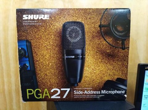Vendo micrófono Shure PGA 27