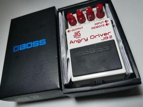 Pedal de guitarra Boss JHS Angry Driver overdrive dual