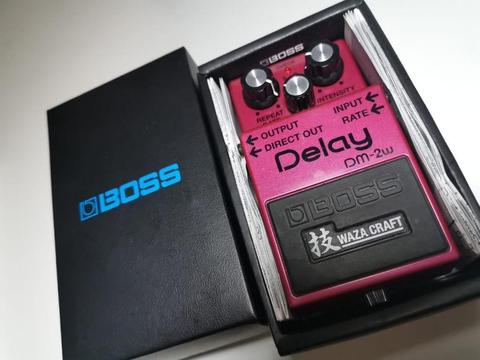 Pedal de guitarra delay analogo Boss Dm2W Japón