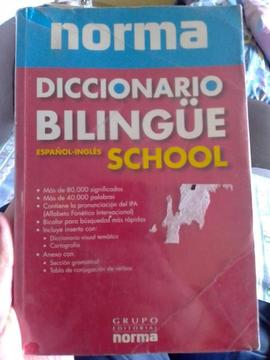 Diccionario Bilingüe Ingles Español