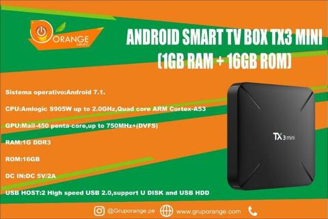 ANDROID SMART TV BOX TX3 MINI