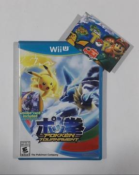 NINTENDO WII U, POKKEN TOURNAMENT , ABIERTO CON POCO USO , TIENDATOPMK