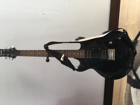 Guitarra Eléctrica Ibanez Gax30 Negro. USADA