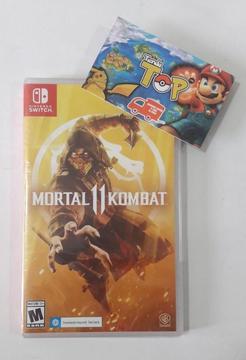 NINTENDO SWITCH MORTAL KOMBAT 11, NUEVO SELLADO, TIENDATOPMK