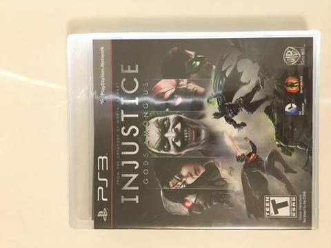 Injustice: Gods Among Us Playstation 3 Nuevo Sellado