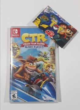 NINTENDO SWITCH CRASH TEAM RACING ESPAÑOL NUEVO SELLADO TIENDATOPMK