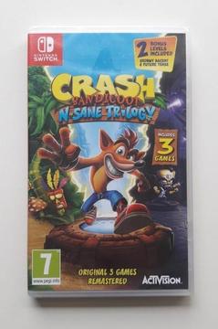 NINTENDO SWITCH CRASH BANDICOOT ESPAÑOL NUEVO SELLADO TIENDATOPMK