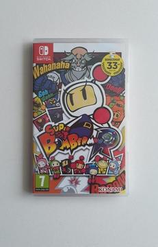 NINTENDO SWITCH BOMBERMAN, NUEVO SELLADO, TIENDATOPMK