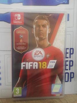 Fifa 18 Nuevo Y Sellado Nintendo Switch