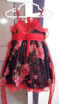 Hermoso Vestido de Fiesta para Niña