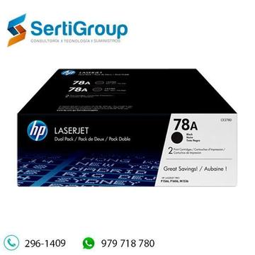 TONER HP CE278AD 78AD PACK 2 CE278A