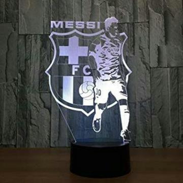 Lampara Led 3d de Messi