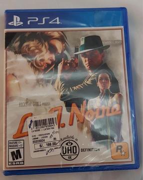 L.A. Noire PS4 PS**
