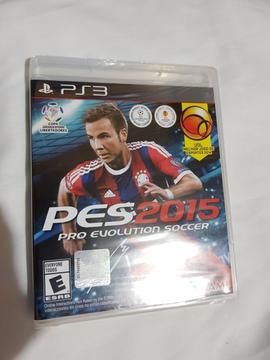 Videojuego PES 2015 para PS3 Playstation 3*