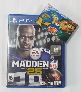 PS4 MADDEN 25, SEMI NUEVO, PLAY STATION TIENDATOPMK