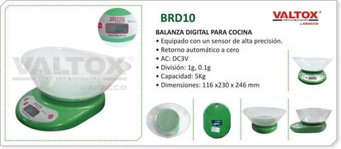 Balanza digital para cocina BRD10