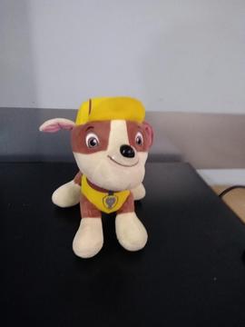 REMATO OFERTA Peluche Paw Patrol Patrulla de Cachorros Canina Rubble Juguete Bebe Sonido Mattel Fisher Remate CHORRILLOS