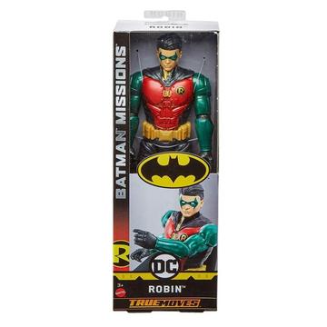 Dc - Batman Missions - Robin 30 Cm - Figura Articulable