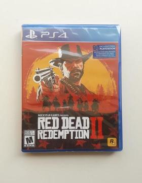 PS4 RED DEAD REDEMPTION 2 NUEVO SELLADO PLAY STATION 4 TIENDATOPMK