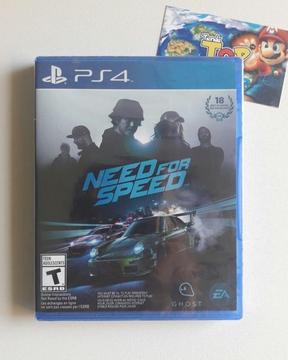PS4 NEED FOR SPEED SELLADO PLAY STATION 4 TIENDATOPMK