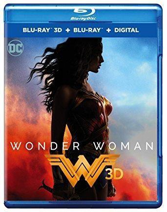 LA MUJER MARAVILLA BLU RAY 3D WONDER WOMAN OFICIAL DC COMICS BLU RAY DIGITAL COPY EDICION LIMITADA NUEVO SELLADO 2019