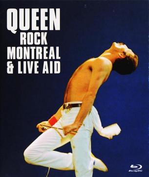 QUEEN BLURAY OFICIAL LIVE AID WEMBLEY Y CANADA/ 2 CONCIERTOS JUNTOS NUEVO SELLADO 2019