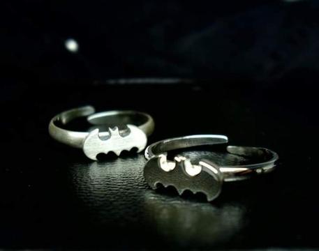 Anillos de Batman Plata Sterling