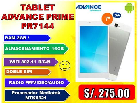 TABLET ADVANCE PRIME PR7144