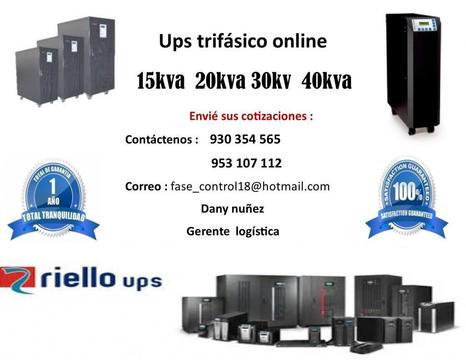 ups trifasicos online venta 10kva 15kva 30kva 40kva