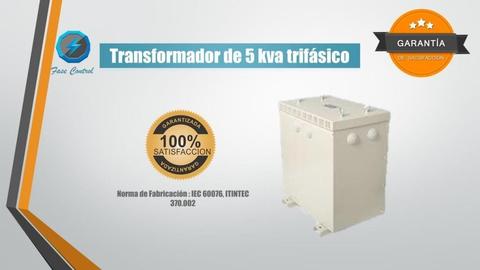 Transformador de 5 kva Trifasico