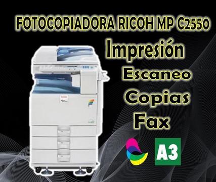 FOTOCOPIADORA RICOH MP C2550
