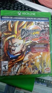 Dragon Ball Fighter Z FighterZ Xbox One Nuevo Sellado Stock