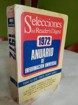 10 SOLES LIBRO DE COLECCIÓN DE SELECCIONES DEL AÑO 1972