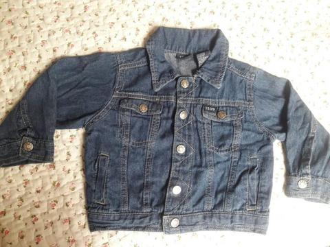 Casaca de Jean Niño 18 Meses Marca Izod