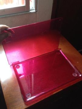 Case Protector de tpu efecto mate Marca Speck Para Macbook pro,modelo A1278 de13.3 de color rosado