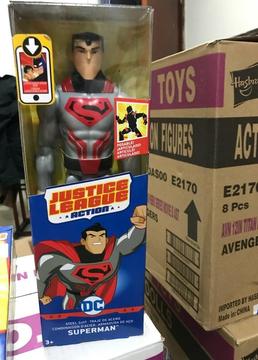 Superman de Acero Traje Dc Comics Mattel