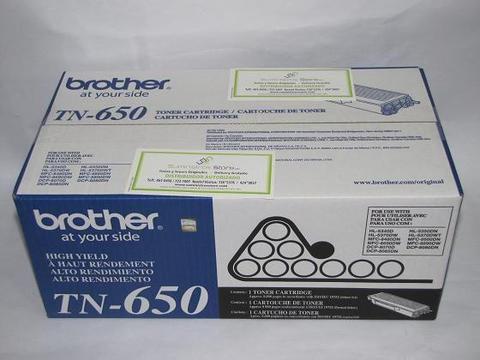 Toner brother tn650 original nuevo facturado