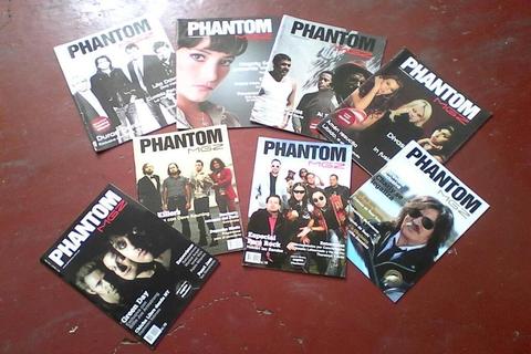 Revistas Phantom Mgz 2008 2009 Rs7