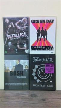 Dvds de Rock Atenativo,Punk y Heavy / dvd cd