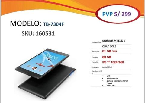 Tablet Lenovo Tab 7 Essential TB-7304F 7