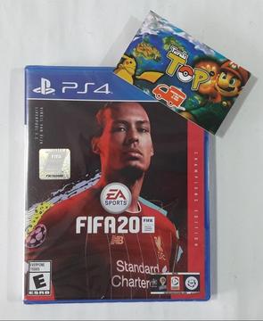 PS4 FIFA 2020 EDICION CHAMPIONS NUEVO SELLADO PLAY STATION 4 TIENDATOPMK