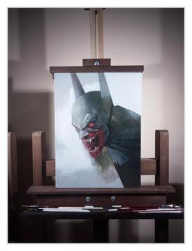 Batman - Vendo Pintura Al Oleo