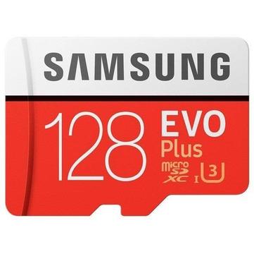 Memoria Micro Sd Samsung EVO PLUS 128 Gb 4K U3 EVO Con Uhs1 Original