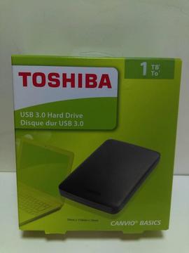 DISCO DURO PARA LAPTOP TOSHIBA CANVIO BASICS DE 1 TERA USB 3.0