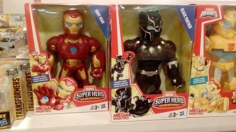 Iron Man - Pantera Negra Marvel Super Héroe Figura Mega Migh