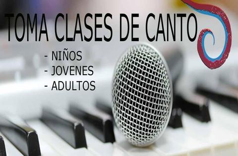 CLASES DE CANTO ... para todos... !